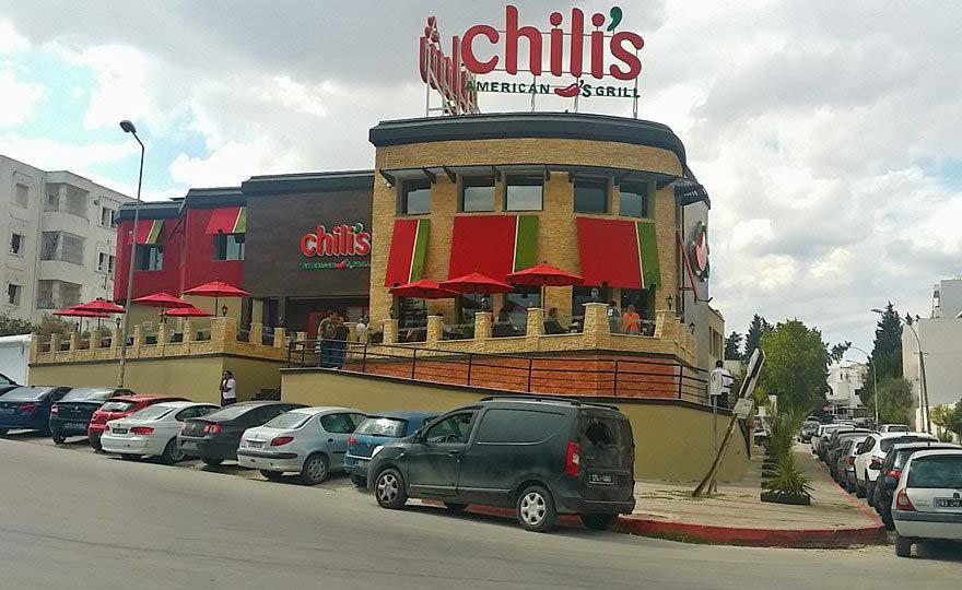 Redesign of the Chilis restaurant - Telec Tunisie